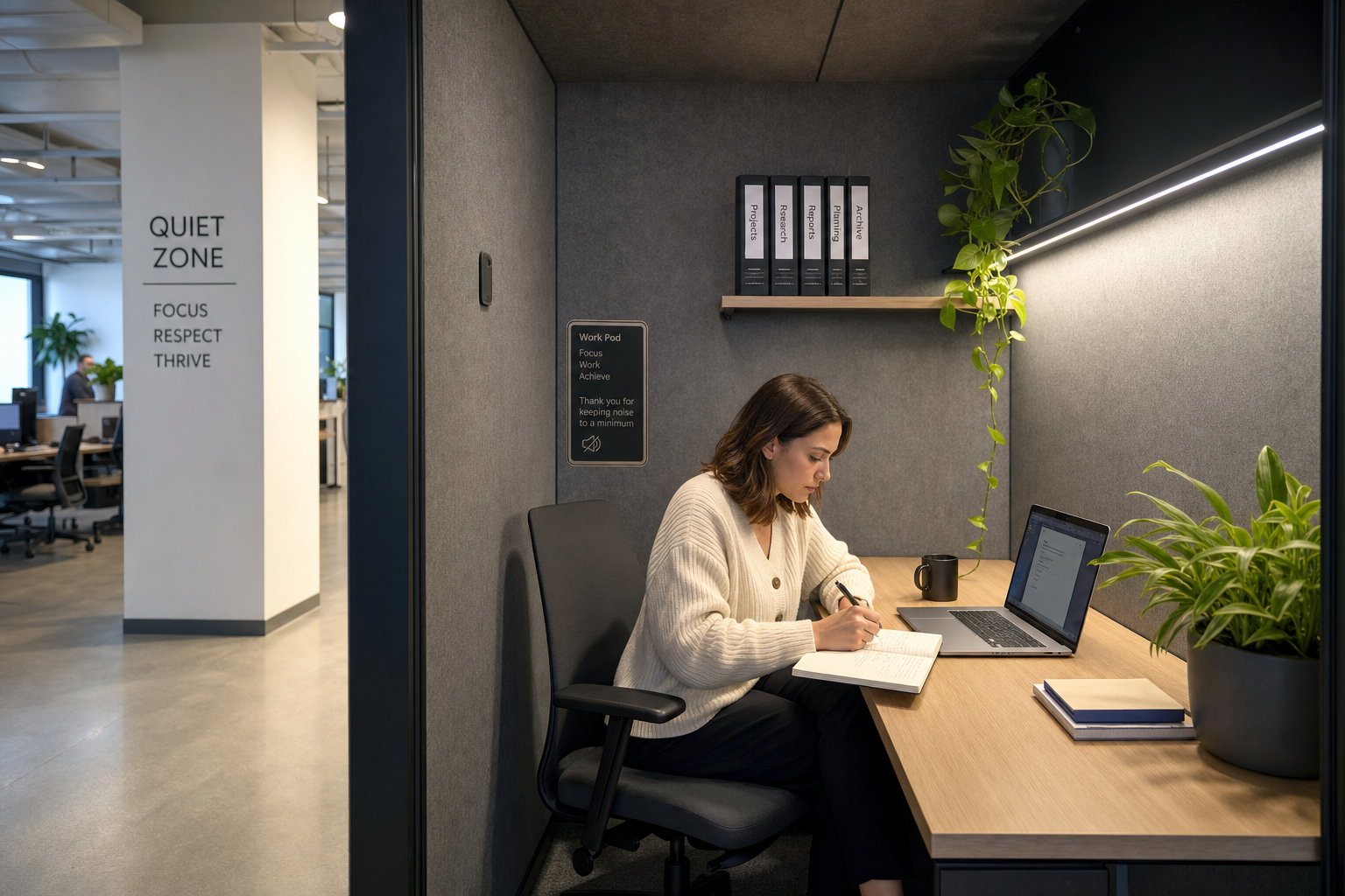 Ergonomische werkplek opstelling