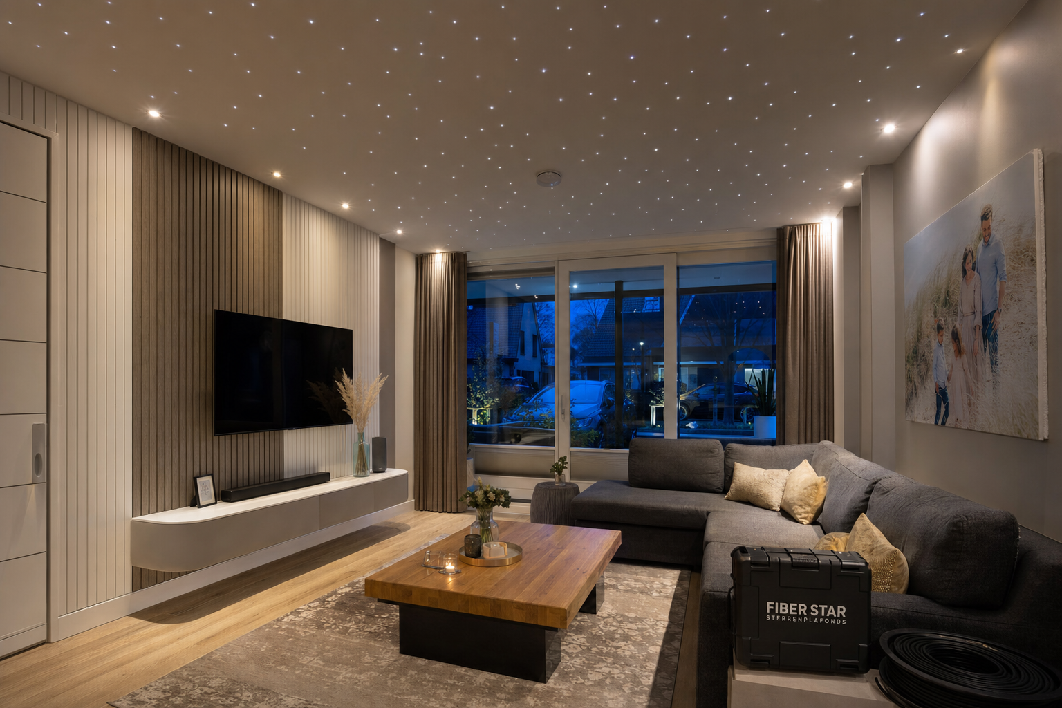 Sterrenplafond installatie