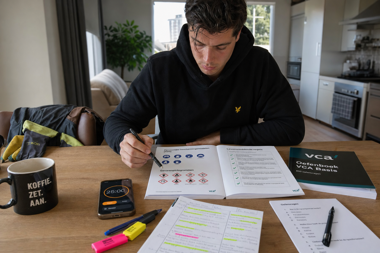VCA basis examen voorbereiding